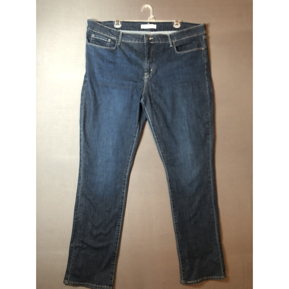 Levi Strauss Signature Gold Shaping Straight Jeans Blue 94525-0017 W35 L32